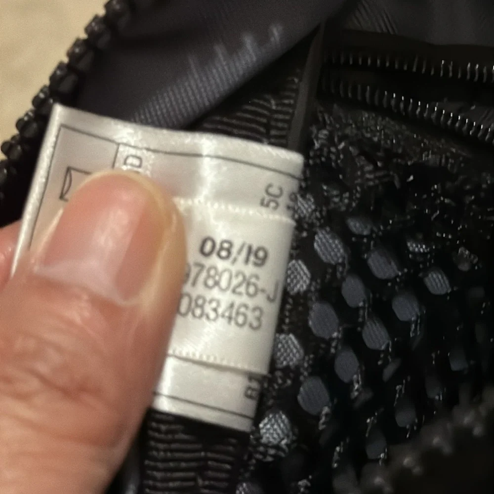 Adidas Mini Backpack Black Gold-8x10.5”x4” - Picture 10 of 10